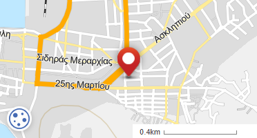 Χάρτης και σημείο της επιχείρησης