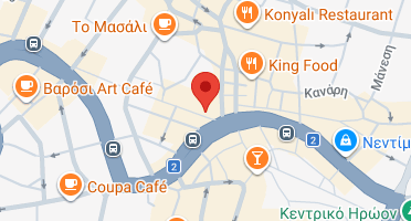 Location of business on map