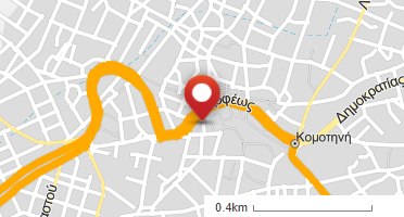 Χάρτης και σημείο της επιχείρησης