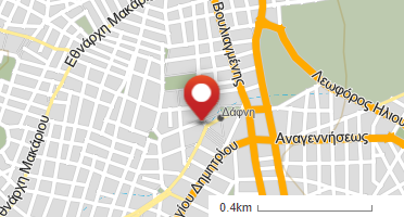 Location of business on map