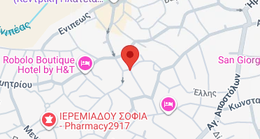 Location of business on map