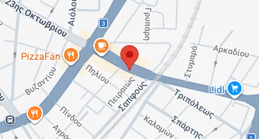 Location of business on map
