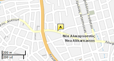 Χάρτης και σημείο της επιχείρησης