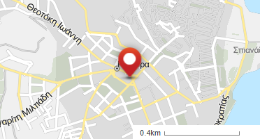 Location of business on map