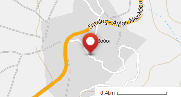 Location of business on map