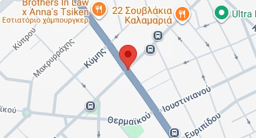 Location of business on map