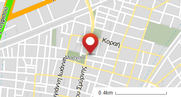 Location of business on map