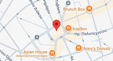 Location of business on map