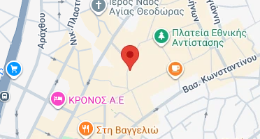 Location of business on map