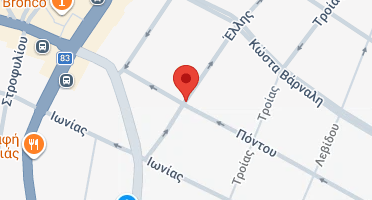 Location of business on map