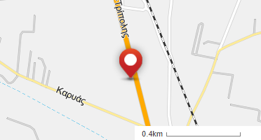 Location of business on map