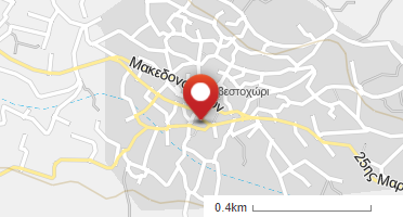 Location of business on map