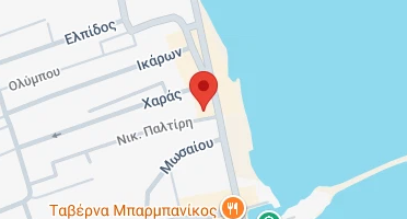 Location of business on map