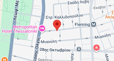 Location of business on map