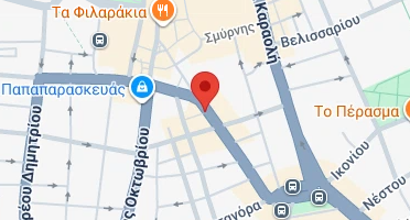 Χάρτης και σημείο της επιχείρησης