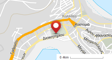 Χάρτης και σημείο της επιχείρησης