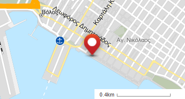 Location of business on map