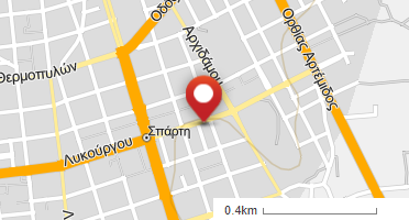 Location of business on map