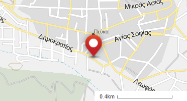 Location of business on map