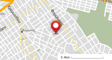 Location of business on map