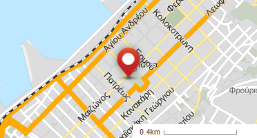 Location of business on map