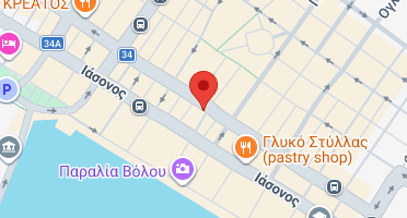 Location of business on map