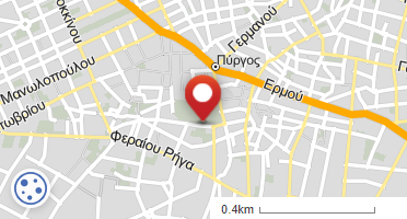 Location of business on map