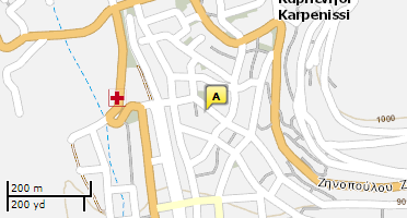Location of business on map