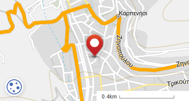 Location of business on map