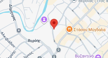 Location of business on map