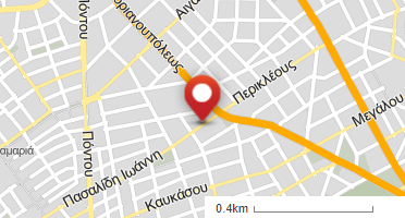 Location of business on map