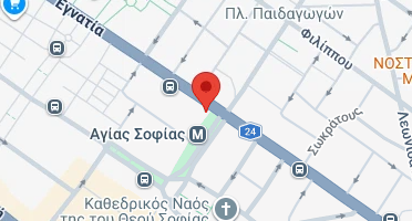 Location of business on map