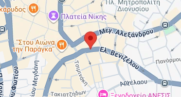 Location of business on map