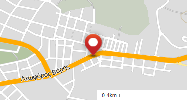 Location of business on map