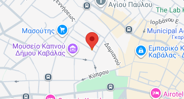 Location of business on map