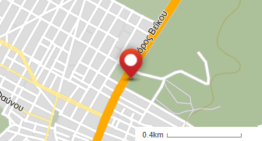 Location of business on map