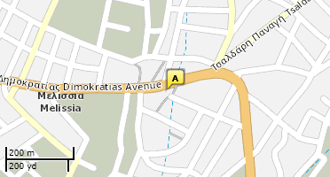 Location of business on map