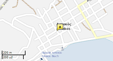 Χάρτης και σημείο της επιχείρησης