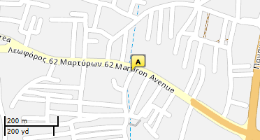 Χάρτης και σημείο της επιχείρησης