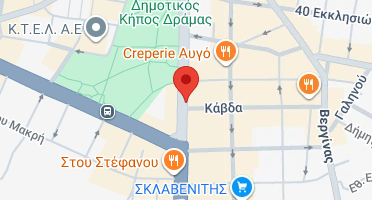 Location of business on map