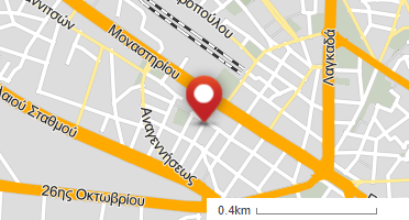 Location of business on map