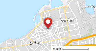 Location of business on map