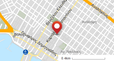 Location of business on map