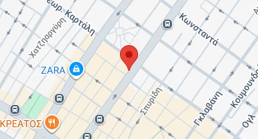Location of business on map