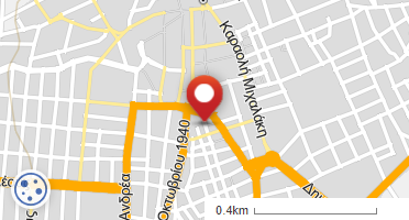 Location of business on map