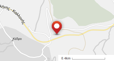 Location of business on map