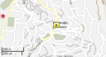Location of business on map