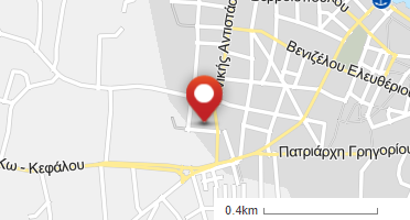 Location of business on map