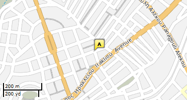 Location of business on map