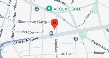 Location of business on map